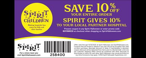 spirit coupon