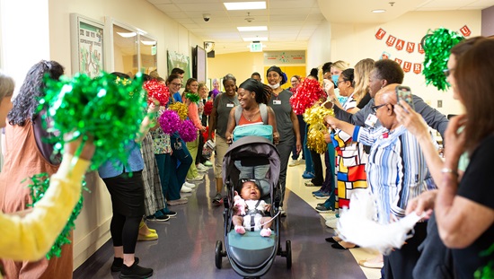 Londyn going home with family 